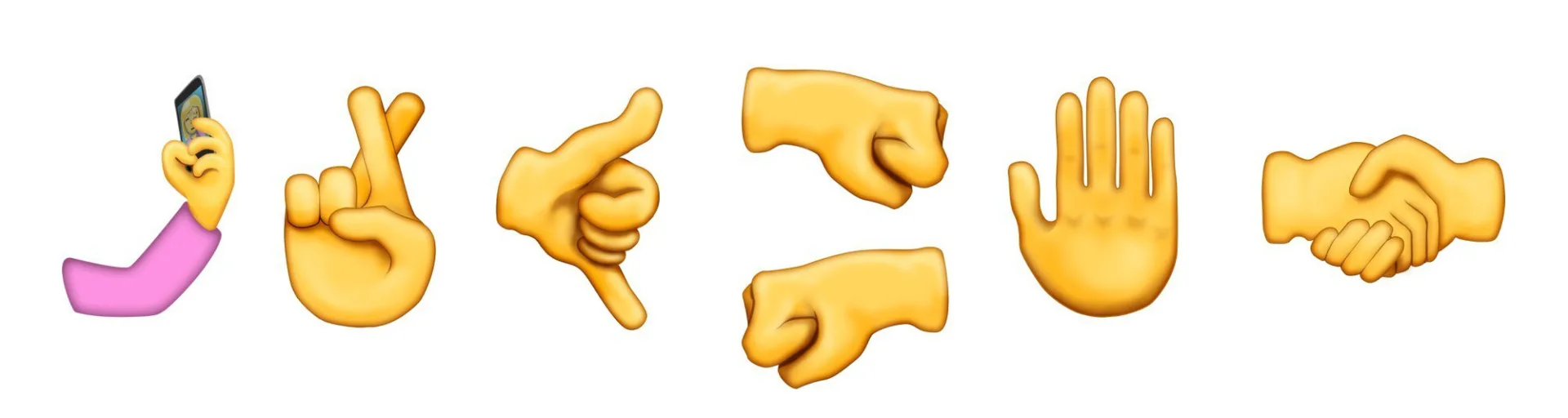 Unicode 9 emoji gestures emojipedia sample images1